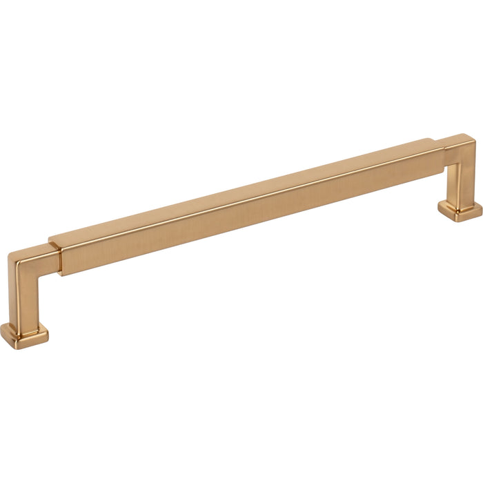 Jeffrey Alexander 229-192SBZ Nash Nash (192mm) Center-to-Center Bar Pull Satin Bronze