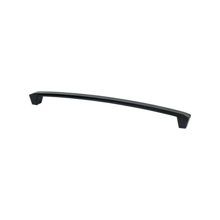 Berenson 4212-1055-P Laura 12 inch CC Matte Black Appliance Pull Matte Black
