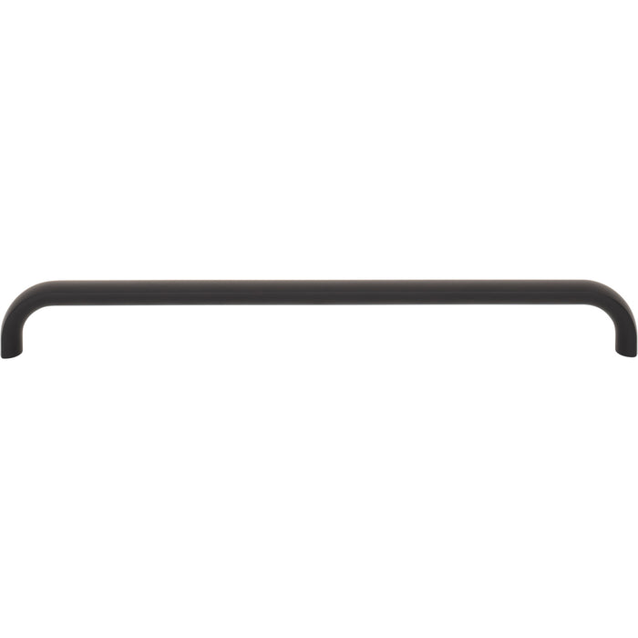 Top Knobs TK3346BLK Brockwell 8 13/16" Center to Center Bar Pull Flat Black - KnobDepot