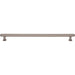 Top Knobs TK3336AG Lambert 12" Center to Center Bar Pull Ash Gray - KnobDepot