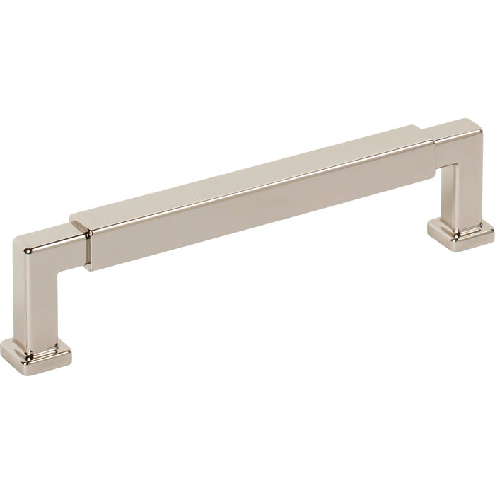 Jeffrey Alexander 229-128NI Nash Nash (128mm) Center-to-Center Bar Pull Polished Nickel