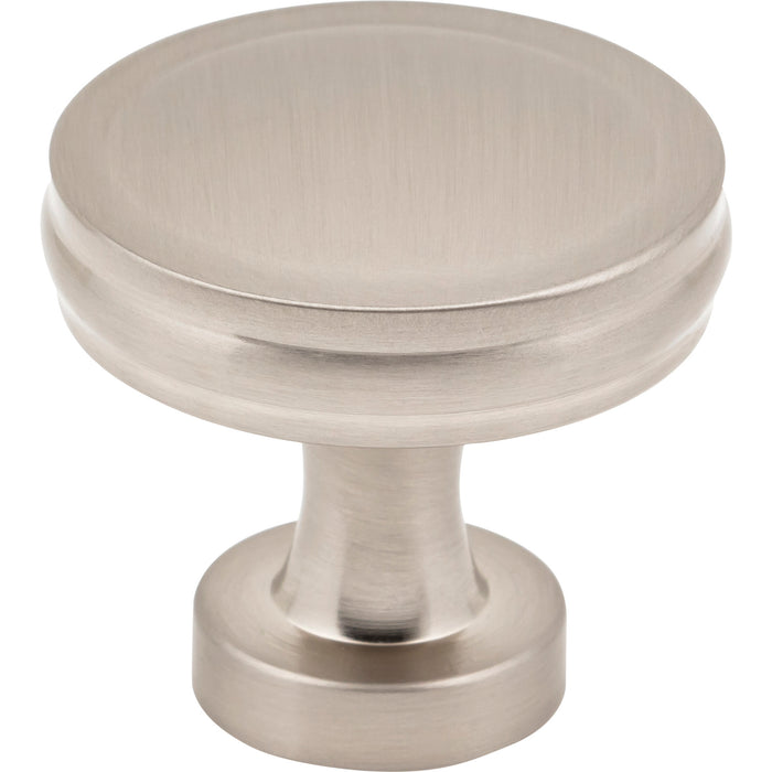 Jeffrey Alexander 132SN Jules 1-3/8" Diameter Round Knob Satin Nickel