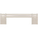 Top Knobs TK3382PN Newburn 3 3/4" Center to Center Bar Pull Polished Nickel - KnobDepot