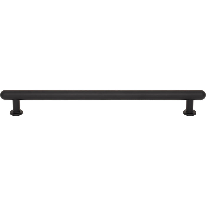 Top Knobs TK3335BLK Lambert 8 13/16" Center to Center Bar Pull Flat Black - KnobDepot