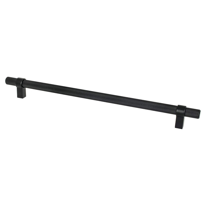 Berenson 5041-4055-P Radial Reign 12 inch CC Matte Black Appliance Pull Matte Black