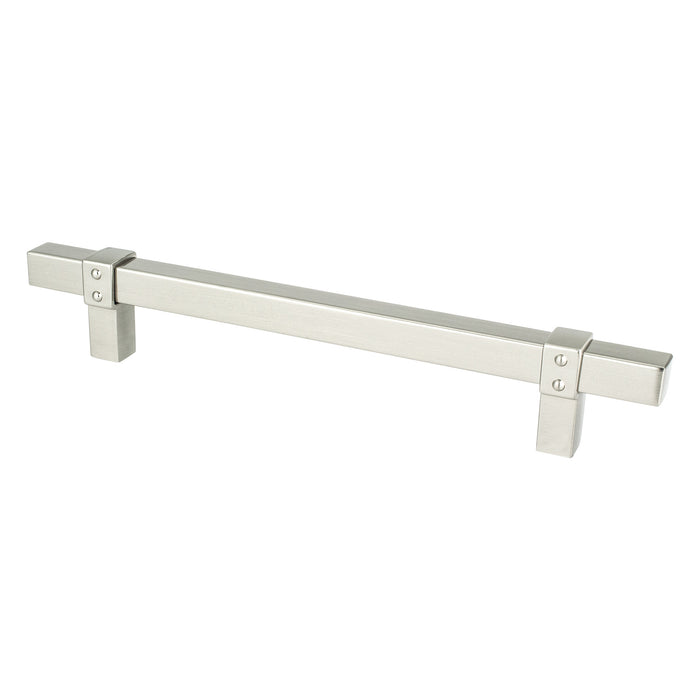 Berenson 5081-4BPN-P Rivet Rebel 160mm CC Brushed Nickel Pull Brushed Nickel