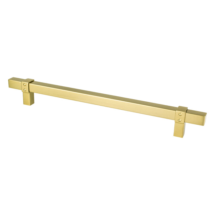 Berenson 5106-4MDB-P Rivet Rebel 224mm CC Modern Brushed Gold Pull Modern Brushed Gold