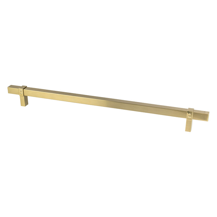 Berenson 5135-4MDB-P Rivet Rebel 18 inch CC Modern Brushed Gold Appliance Pull Modern Brushed Gold