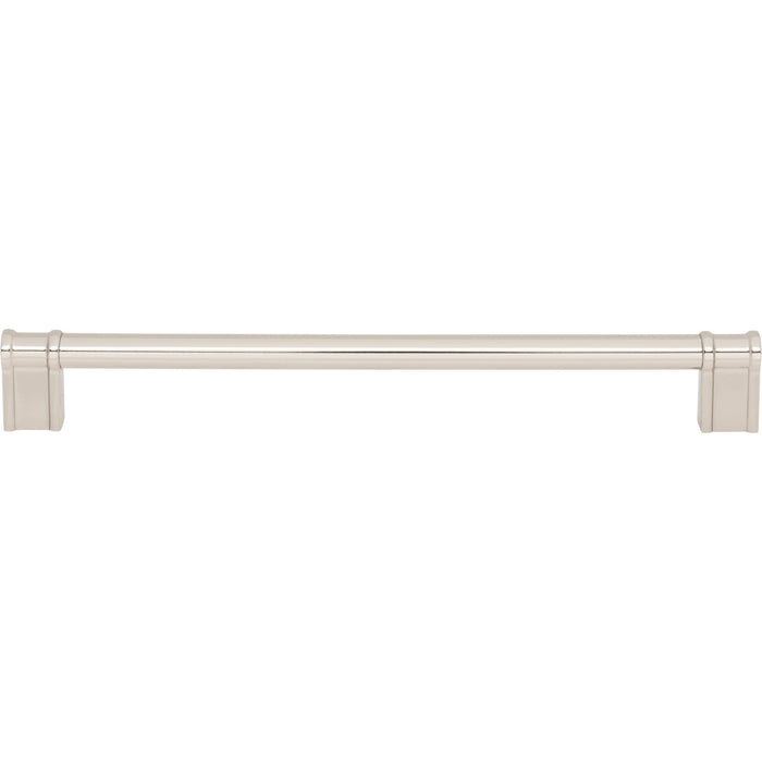 Top Knobs TK3386PN Newburn 8 13/16" Center to Center Bar Pull Polished Nickel - KnobDepot