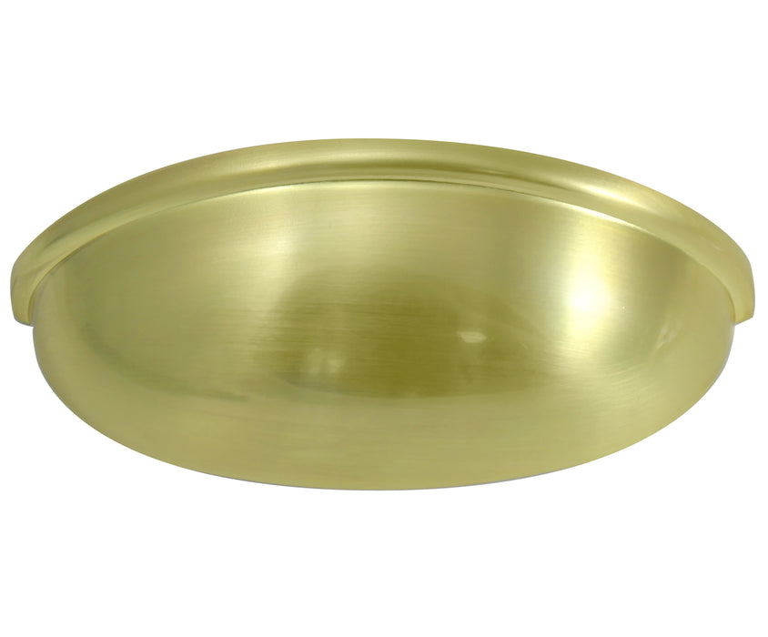 Laurey 52404 3" Cup Pull - Newport - Satin Brass