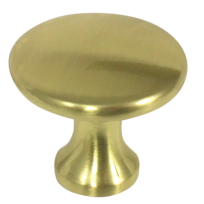 Laurey 53904 1 3/8" Knob - Kensington - Satin Brass