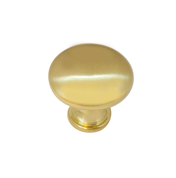 Laurey 54604 1 3/8" Hollow Steel Knob - Satin Brass