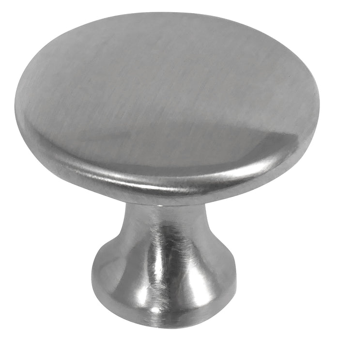 Laurey 59901 1 1/4" Knob - Brush Satin Nickel - 10 pc Value Pack (55559)