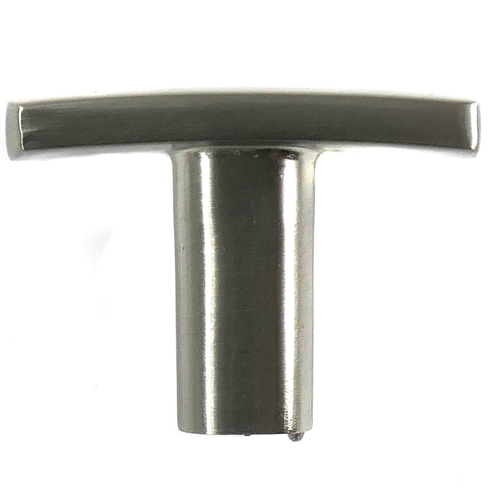 Paradise Bathworks 59916 1.5" Contempo Arched Bar Knob In Satin Nickel - Pack Of 10  (55928)