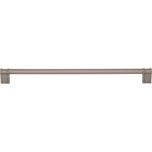 Top Knobs TK3387AG Newburn 12" Center to Center Bar Pull Ash Gray - KnobDepot