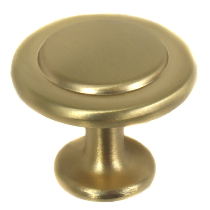 Paradise Bathworks 57004 1 3/8" Knob Newport  Satin Brass