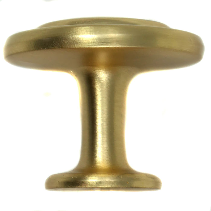 Paradise Bathworks 57004 1 3/8" Knob Newport  Satin Brass