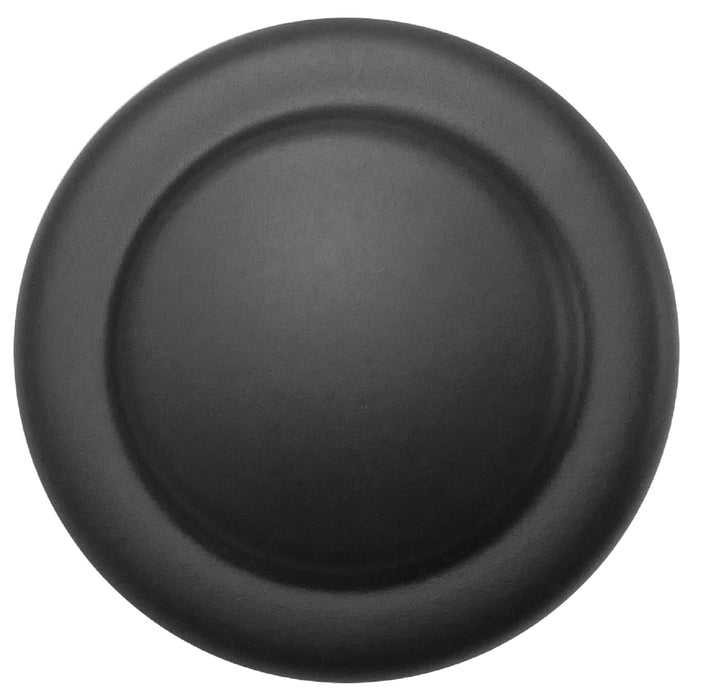 Paradise Bathworks 57020 1 3/8" Knob Newport  Matte Black