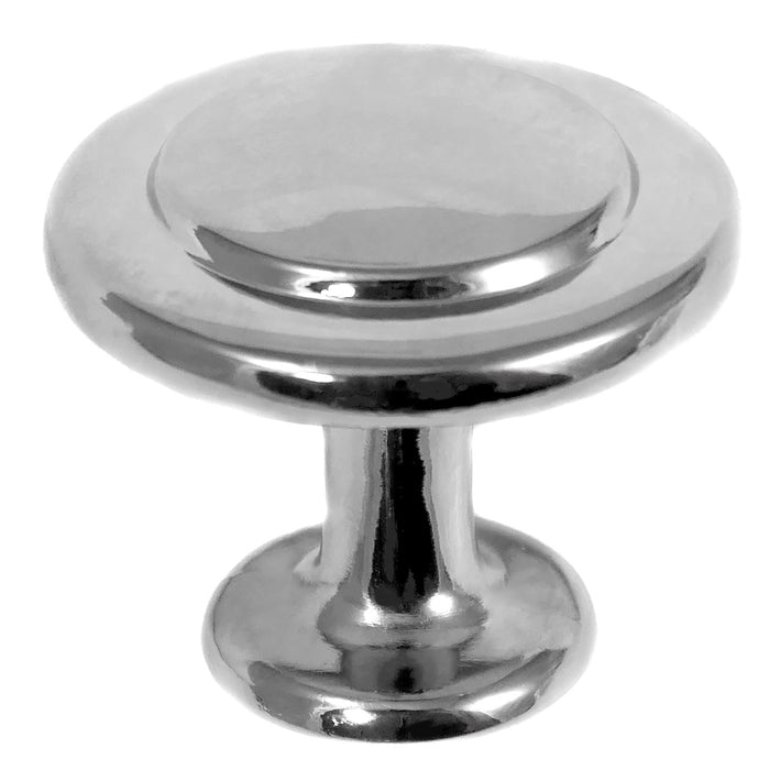Paradise Bathworks 57026 1 3/8" Knob Newport Polished Chrome