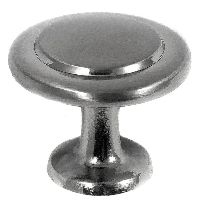 Paradise Bathworks 57028 1 3/8"  Knob Newport Satin Nickel
