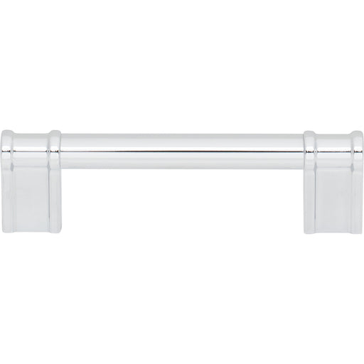 Top Knobs TK3382PC Newburn 3 3/4" Center to Center Bar Pull Polished Chrome - KnobDepot