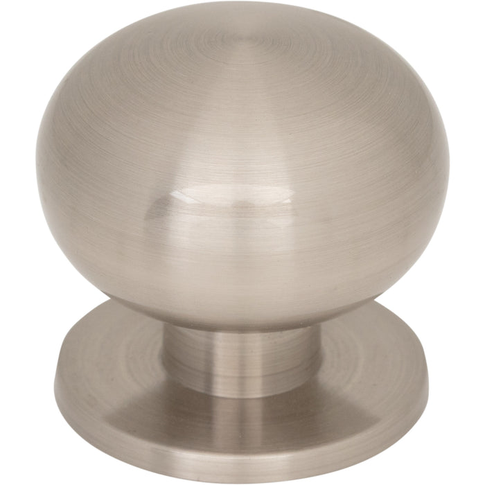 Top Knobs TK3330BSN Lambert 1 1/4" Diameter Round Knob Brushed Satin Nickel - KnobDepot