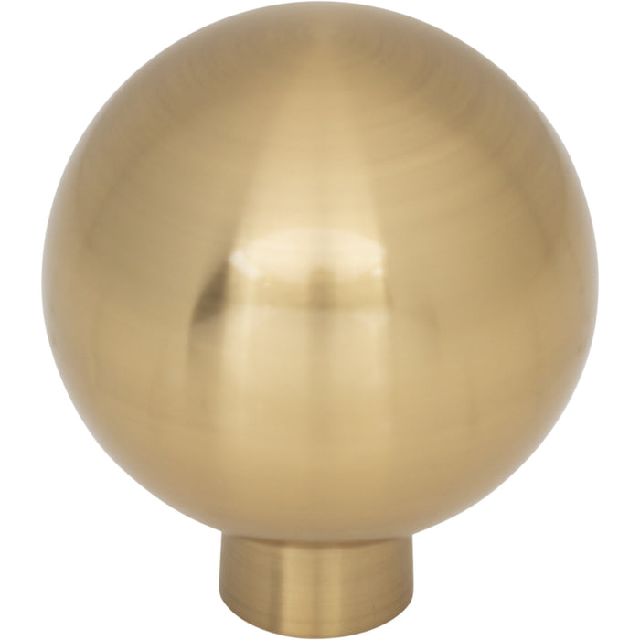 Top Knobs TK3341HB Brockwell 1 1/4" Diameter Round Knob Honey Bronze - KnobDepot