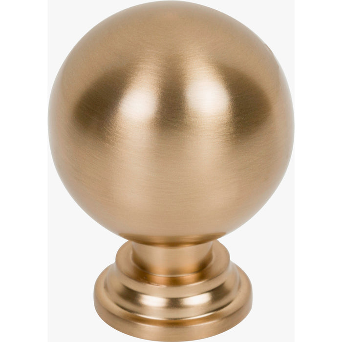 Jeffrey Alexander 387SBZ Davis Davis 1-1/8" (29mm) Diameter Round Knob Satin Bronze