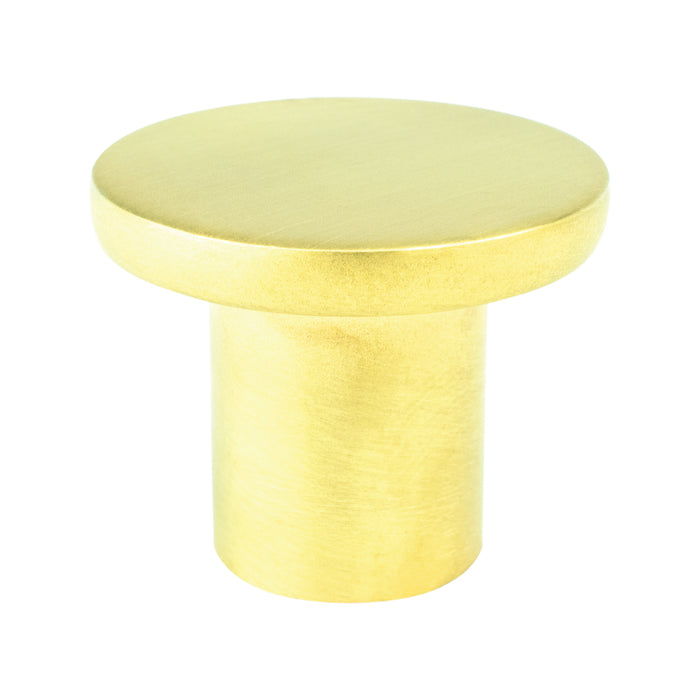 R. Christensen 6076-1SFG-C Disc Soft Gold Small Knob Soft Gold