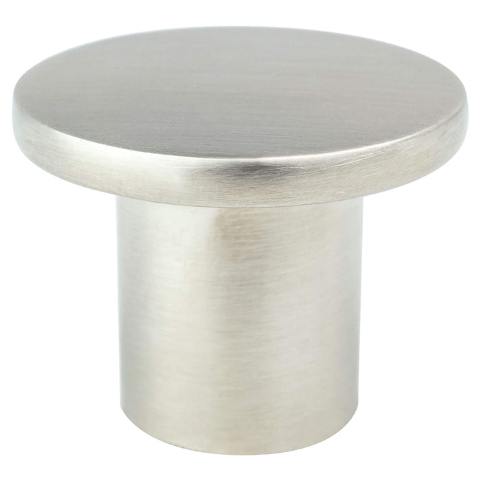 R. Christensen 6083-1BPN-C Disc Brushed Nickel Large Knob Brushed Nickel
