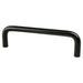 Berenson 6126-2055-P Advantage Wire Pulls 4 inch CC Matte Black Steel Pull - KnobDepot