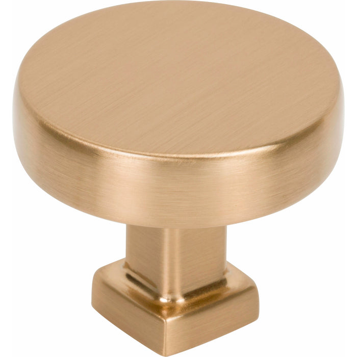 Jeffrey Alexander 929SBZ Ogden Ogden 1-3/8" (35mm) Diameter Mushroom Knob Satin Bronze