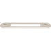 Top Knobs TK3352PN Brockwell 3 3/4" Center to Center Pull Backplate Polished Nickel - KnobDepot