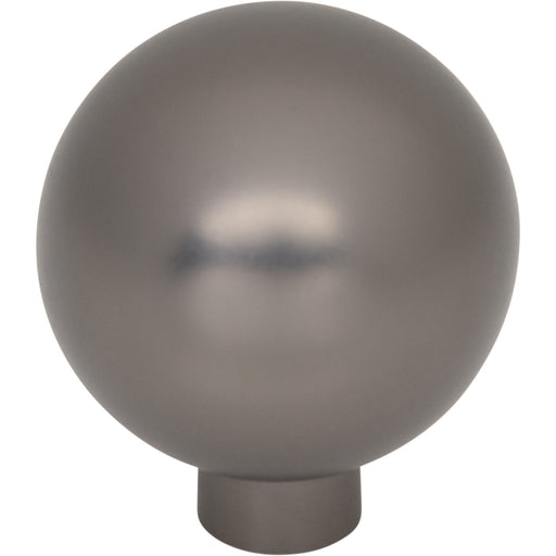 Top Knobs TK3341AG Brockwell 1 1/4" Diameter Round Knob Ash Gray - KnobDepot