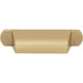 Top Knobs TK3360HB Cressing 2 3/4" Center to Center Cup/Bin Pull Honey Bronze - KnobDepot