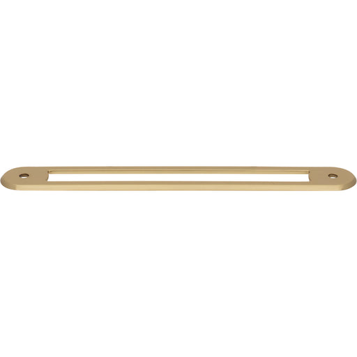 Top Knobs TK3354HB Brockwell 6 5/16" Center to Center Pull Backplate Honey Bronze - KnobDepot