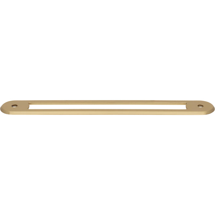 Top Knobs TK3354HB Brockwell 6 5/16" Center to Center Pull Backplate Honey Bronze - KnobDepot