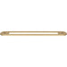 Top Knobs TK3354HB Brockwell 6 5/16" Center to Center Pull Backplate Honey Bronze - KnobDepot