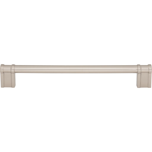Top Knobs TK3389BSN Newburn 18" Center to Center Appliance Pull Brushed Satin Nickel - KnobDepot