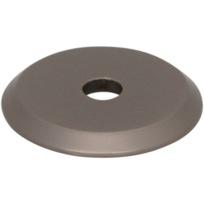 Top Knobs TK3350AG Brockwell Knob Backplate Ash Gray - KnobDepot