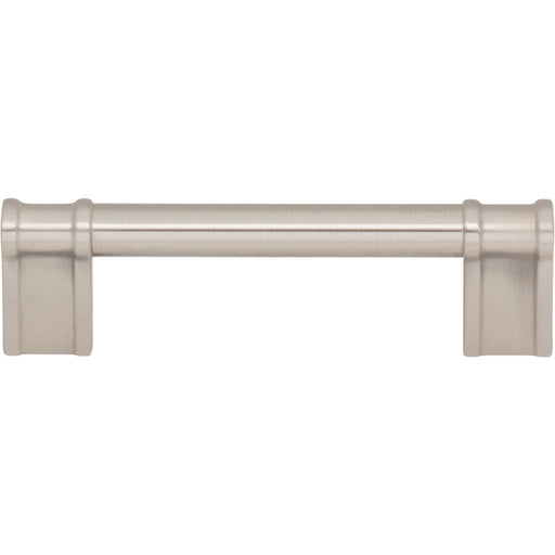 Top Knobs TK3382BSN Newburn 3 3/4" Center to Center Bar Pull Brushed Satin Nickel - KnobDepot