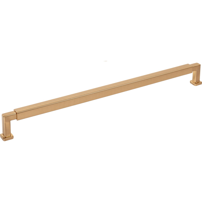 Jeffrey Alexander 229-305SBZ Nash Nash (305mm) Center-to-Center Bar Pull Satin Bronze