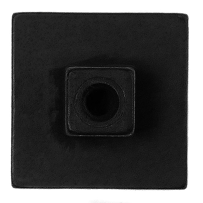 Laurey 72820 7/8" Square Knob - Cosmo - Matte Black