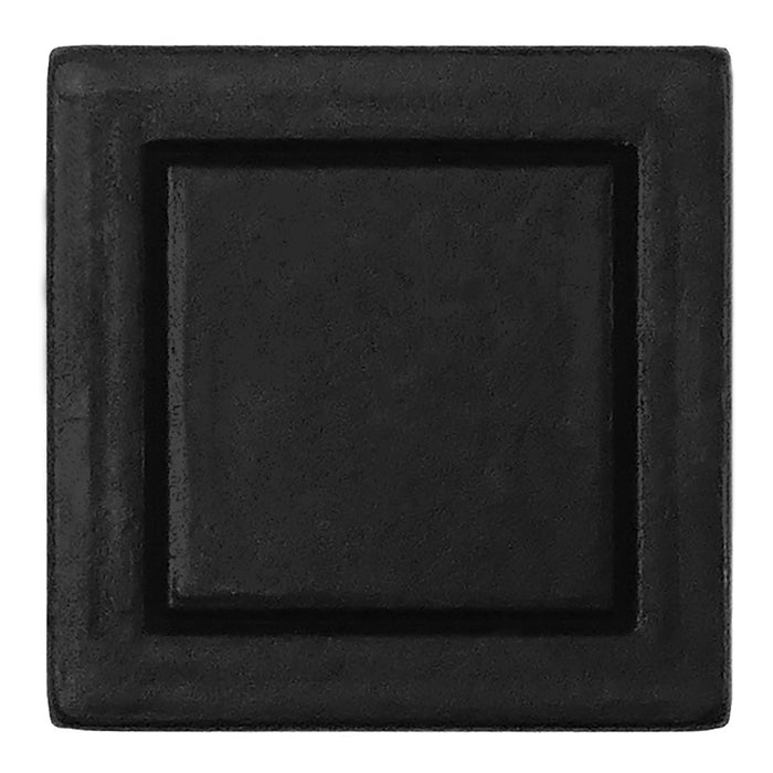 Laurey 72820 7/8" Square Knob - Cosmo - Matte Black