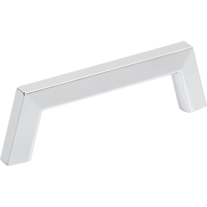 Jeffrey Alexander 566-96PC Ivan 96 mm Center-to-Center Bar Pull Polished Chrome