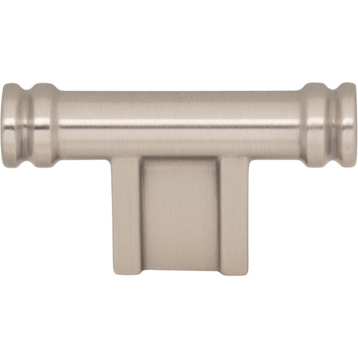 Top Knobs TK3380BSN Newburn 2 1/4" Length Bar Knob Brushed Satin Nickel - KnobDepot