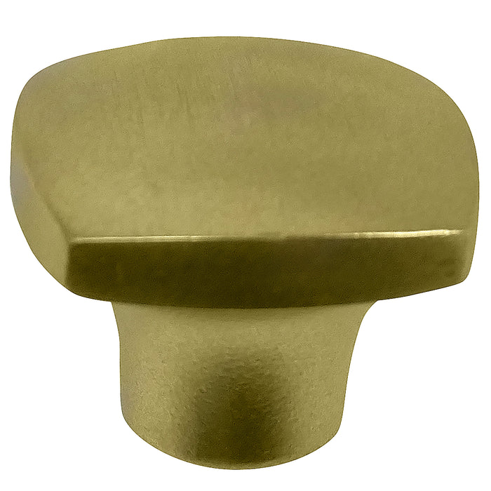 Laurey 74410 1 1/2" Square Knob - Aventura - Satin Nickel