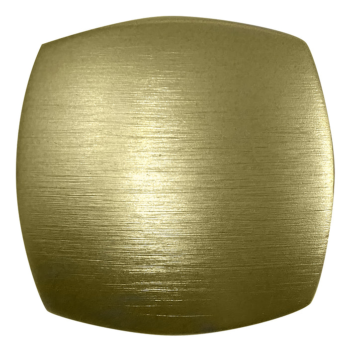 Laurey 74410 1 1/2" Square Knob - Aventura - Satin Nickel
