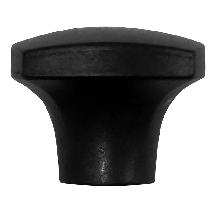 Laurey 74420 1 1/2" Square Knob - Aventura - Matte Black