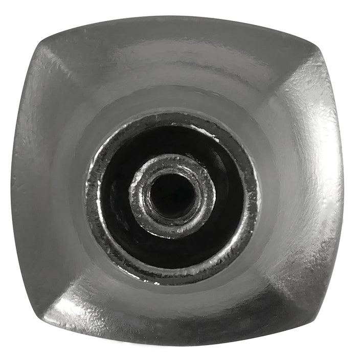 Paradise Bathworks 74428 1 1/2" Square Knob - Aventura - Satin Nickel
